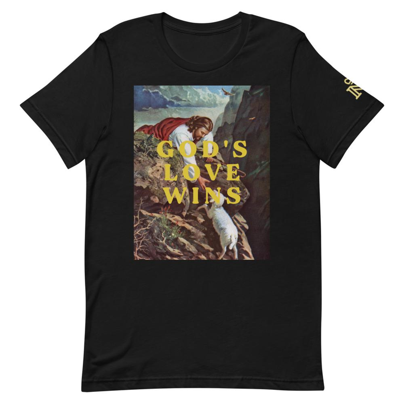 God's Love Wins - Unisex t-shirt